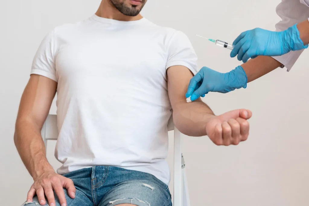Injection therapy for erectile dysfunction treatment in Birmingham clinic
